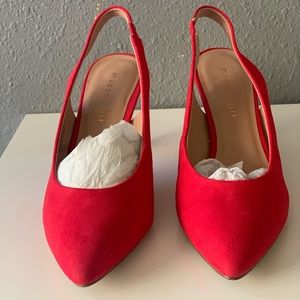 Madden girl sling back shoes size 8 1/2 m